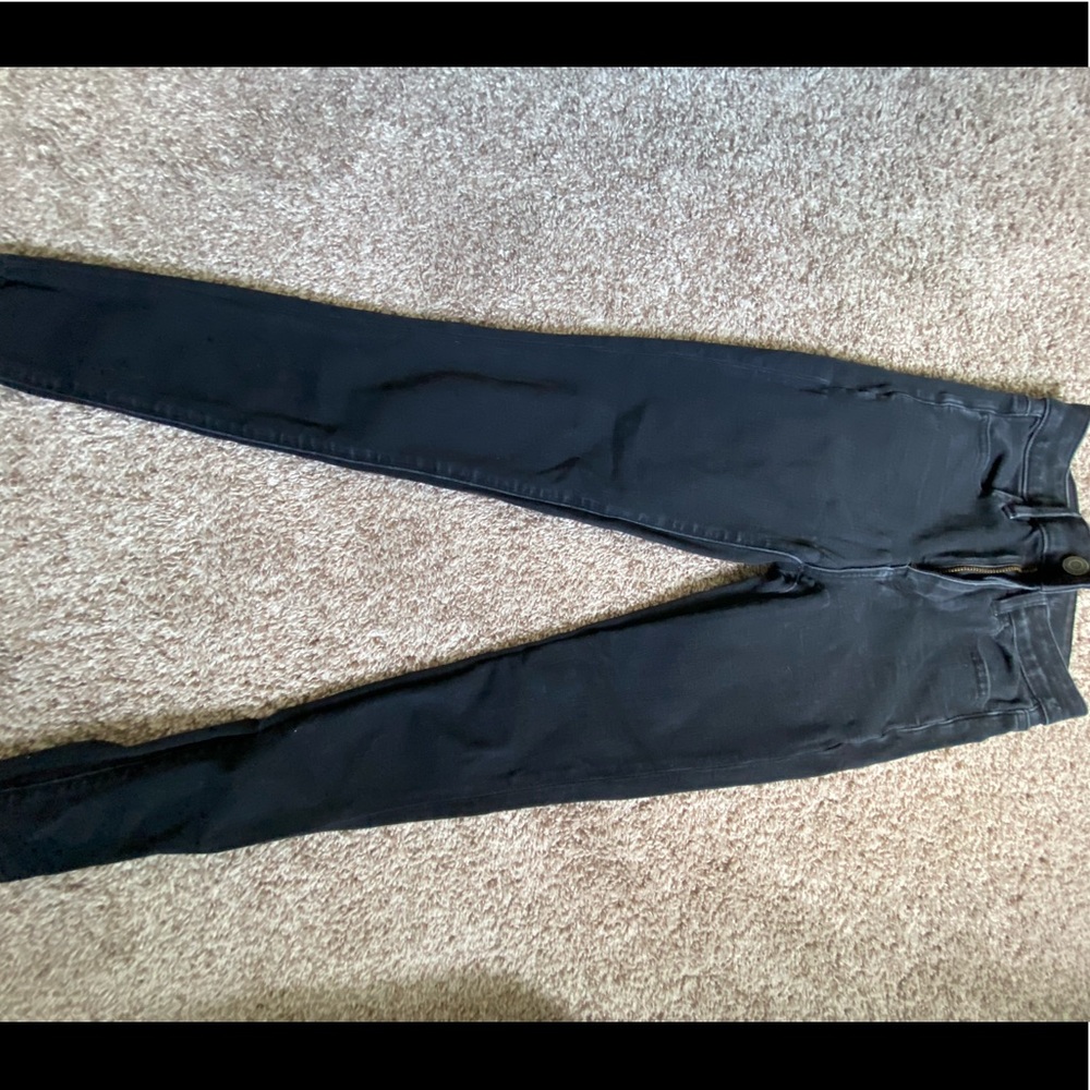 Black American Eagle Skinny Jeans